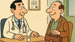 Ανέκδοτο: «Γιατρέ μου, σας ευχαριστώ πολύ...»