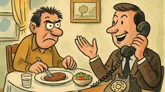 Ανέκδοτο: Ένας τηλεφωνικός πωλητής καλεί πελάτη...