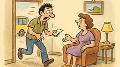 Ανέκδοτο: Γυρίζει ο άντρας σπίτι και λέει…