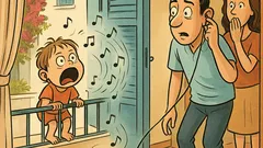 Ανέκδοτο: Μια φορά οι γονείς έφυγαν…