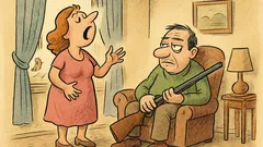 Ανέκδοτο: Αγάπη μου, θα ήθελα να ήμουν πουλί…