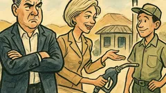 Ανέκδοτο: Κλίντον-Χίλαρι στο βενζινάδικο