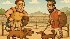 Ανέκδοτο: Ο Αγαμέμνονας πάει να βρει τον Έκτορα