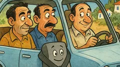 Ανέκδοτο: Μπαίνουν τρεις σε ένα αυτοκίνητο…