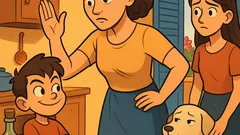 Ανέκδοτο: Η μαμά χτυπάει τον Μπόμπο…