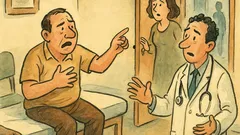 Ανέκδοτο: «Γιατρέ μου, υποφέρω πολύ…»