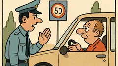 Ανέκδοτο: Αν σε ρωτήσει πόσο πήγαινες...