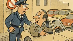 Ανέκδοτο: Ένας οδηγός λέει στον τροχονόμο