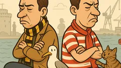 Ανέκδοτο: Γιατί ένας Αρειανός κι ένας Πειραιώτης;