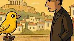 Ανέκδοτο: Τι σχέση έχει καναρίνι με πράκτορα;