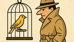 Ανέκδοτο: Ένα καναρίνι με έναν μυστικό πράκτορα;