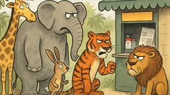 Ανέκδοτο: Κυριακή πρωί, ουρά στο περίπτερο