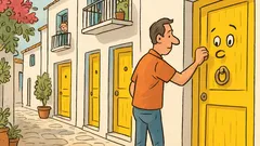 Ανέκδοτο: Γιατί στη Λάρισα κίτρινες πόρτες;