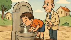 Ανέκδοτο: Ο Τοτός και ο Άγγλος στη βρύση