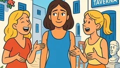 Ανέκδοτο: Μελαχρινή ανάμεσα σε δύο ξανθιές