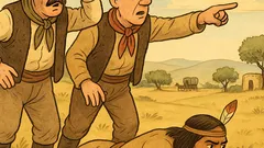 Ανέκδοτο: Δυο γελαδάρηδες πέφτουν πάνω σ’ έναν Ινδιάνο