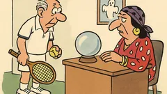 Ανέκδοτο: Ένας συνταξιούχος ζει μόνο για τένις...