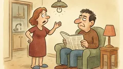 Ανέκδοτο: Αντρούλη μου, χάλασε η βρύση...