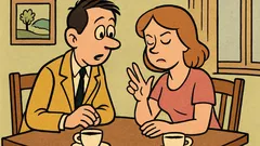 Ανέκδοτο: Ο νεαρός σύζυγος ρωτά τη γυναίκα