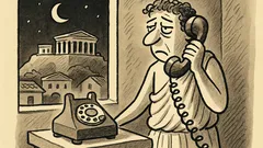 Ανέκδοτο: Το τηλέφωνο δεν δουλεύει… βράδυ!