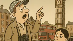 Ανέκδοτο: Αμερικανός τουρίστας χαζεύει ουρανοξύστη στο Λονδίνο