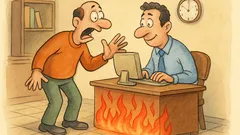 Ανέκδοτο: Μπαίνει ένας στον χώρο εργασίας…