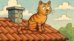 Ανέκδοτο: Τι κάνει νιάου-νιάου στα κεραμίδια;