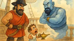 Ανέκδοτο: Σε πειρατικό καράβι, μούτσος 40 πόντων