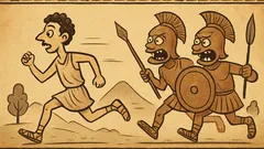 Ανέκδοτο: Πώς λένε οι ανθρωποφάγοι έναν δρομέα;