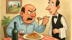 Ανέκδοτο: Ήταν ένας σε ιταλικό εστιατόριο…