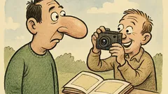 Ανέκδοτο: Επειδή έχω μεγάλη μύτη...