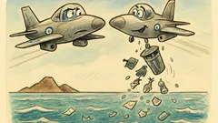 Ανέκδοτο: Δύο μαχητικά στο Αιγαίο…