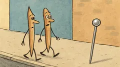 Ανέκδοτο: Περπατούν δύο οδοντογλυφίδες στον δρόμο