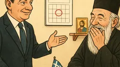 Ανέκδοτο: Ξεκινάει ο Καραμανλής και βρίσκει...