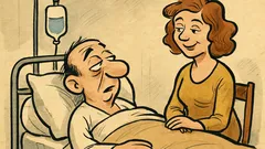 Ανέκδοτο: Στον θάλαμο μετά το χειρουργείο...