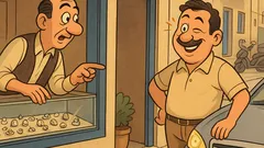 Ανέκδοτο: Μπαίνει Λαρισαίος σε κοσμηματοπωλείο με Μερσεντές