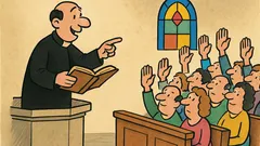 Ανέκδοτο: Ο ιερέας κάνει μια περίεργη ανακοίνωση