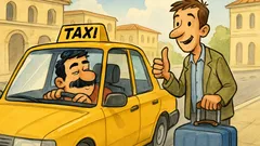 Ανέκδοτο: Ο ταρίφας κατεβαίνει τη Συγγρού