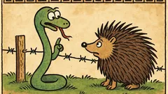 Ανέκδοτο: Τι βγαίνει από φίδι με σκαντζόχοιρο;