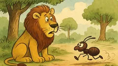 Ανέκδοτο: Καθόταν το λιοντάρι στο δάσος…
