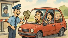 Ανέκδοτο: Σταματούν τον χιλιοστό οδηγό στα διόδια