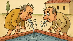 Ανέκδοτο: Στην πισίνα ενός τρελοκομείου...