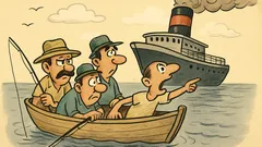 Ανέκδοτο: Τρεις φίλοι για ψάρεμα με Κε-Κε