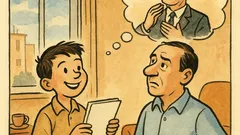 Ανέκδοτο: Ο Τοτός γυρίζει από τις εξετάσεις αισιόδοξος