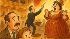 Ανέκδοτο: Ο Τοτός στην όπερα με μπαγκέτα