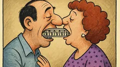 Ανέκδοτο: Ο άντρας μου έχει γέφυρες στα δόντια