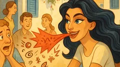 Ανέκδοτο: Μαλλιά μοιραία, μάτια ωραία…