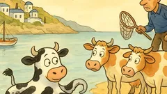 Ανέκδοτο: Ποιο ζώο έχει οκτώ πόδια;