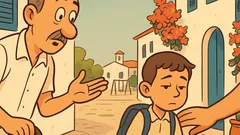 Ανέκδοτο: Ένας περαστικός ρωτάει τον Τοτό…