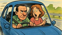 Ανέκδοτο: Παντρεμένο ζευγάρι στην εθνική οδό